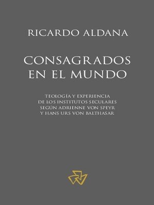 cover image of Consagrados en el mundo